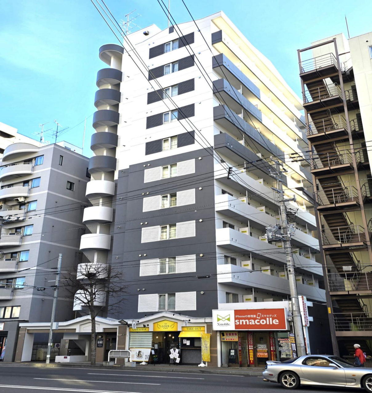 メゾンクレスト北大前Ⅱ 外観
